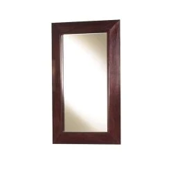 Magickwoods Sonata 30 x 18 in. Rectangular Mirror in Mahogany