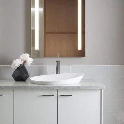 KOHLER Verders® 33 x 24 in. LED Lighted Mirror -Lotus & Windoware, Inc. Shop Query 149