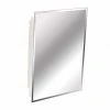 American Pride 58 x 36 in. Framed Rectangle Mirror in White