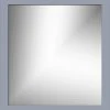 Strasser Woodenworks 32 x 30 in. Framed Wall Mirror in Satin Silver