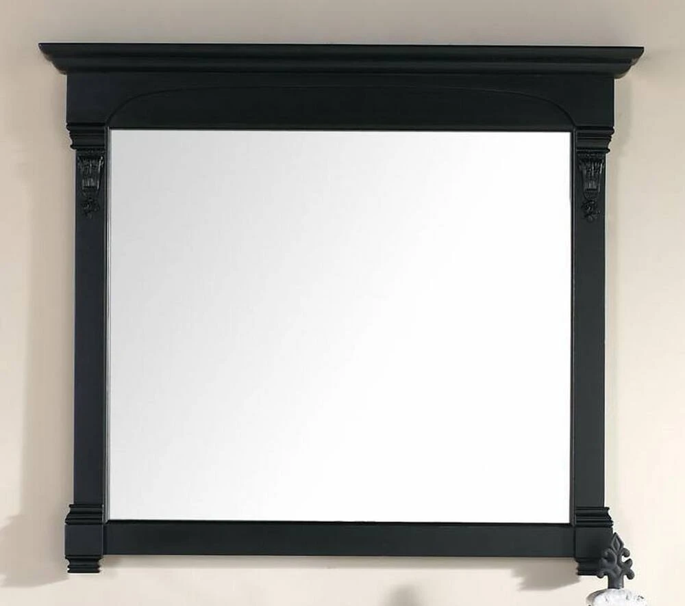James Martin Vanities Brookfield 47.25 in. Mirror, Antique Black 1 James Martin Vanities Brookfield 47.25 in. Mirror, Antique Black