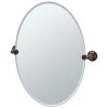 Gatco Oval Mirror in Oil Rubbed Bronze