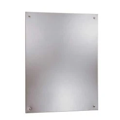 Bobrick 36 x 23-1/2 in. Frameless Mirror