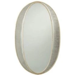 Arteriors Home Nadine 52 x 32 in. Frame Oval Mirror in Champagne