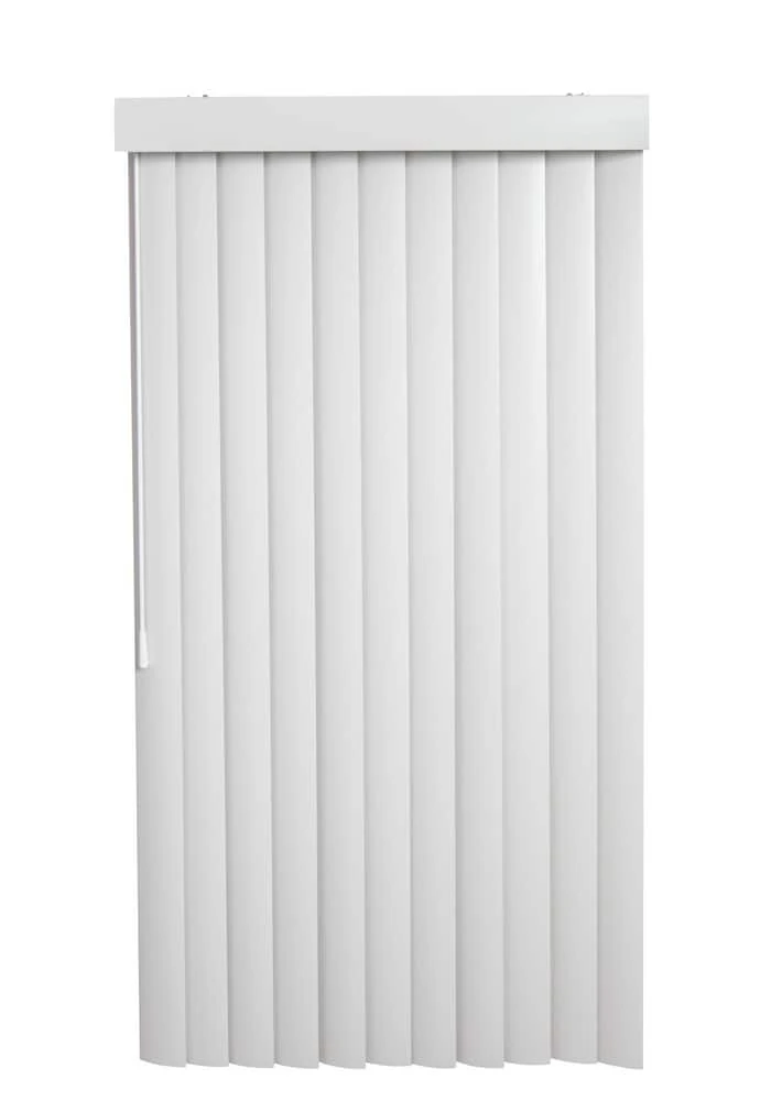 Lotus & Windoware, Inc. 47 x 60 in. 3-1/2 in. PVC Vertical Blind in White 1 Lotus & Windoware, Inc. 47 x 60 in. 3-1/2 in. PVC Vertical Blind in White