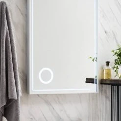 James Martin Vanities 23-5/8 in. Rectangular LED Mirror in Glossy White 10 James Martin Vanities 23-5/8 in. Rectangular LED Mirror in Glossy White -Lotus & Windoware, Inc. Shop Query 1623