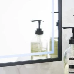 James Martin Vanities 23-5/8 in. Rectangular LED Mirror in Matte Black 11 James Martin Vanities 23-5/8 in. Rectangular LED Mirror in Matte Black -Lotus & Windoware, Inc. Shop Query 1630