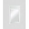Fairmont Designs Framingham 34 in. Rectangle Mirror in Polar White