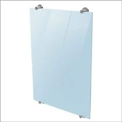 Gatco 30 x 22 in. Frameless Rectangle Mirror in Polished Chrome