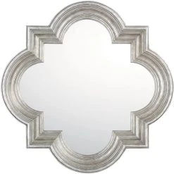 Capital Lighting 34 in. Decorative Mirror in Antique Silver