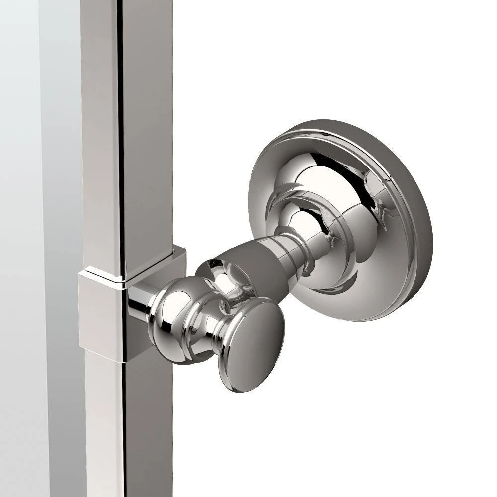 Gatco Tavern Frameless Rectangle Mirror in Polished Nickel 1 Gatco Tavern Frameless Rectangle Mirror in Polished Nickel