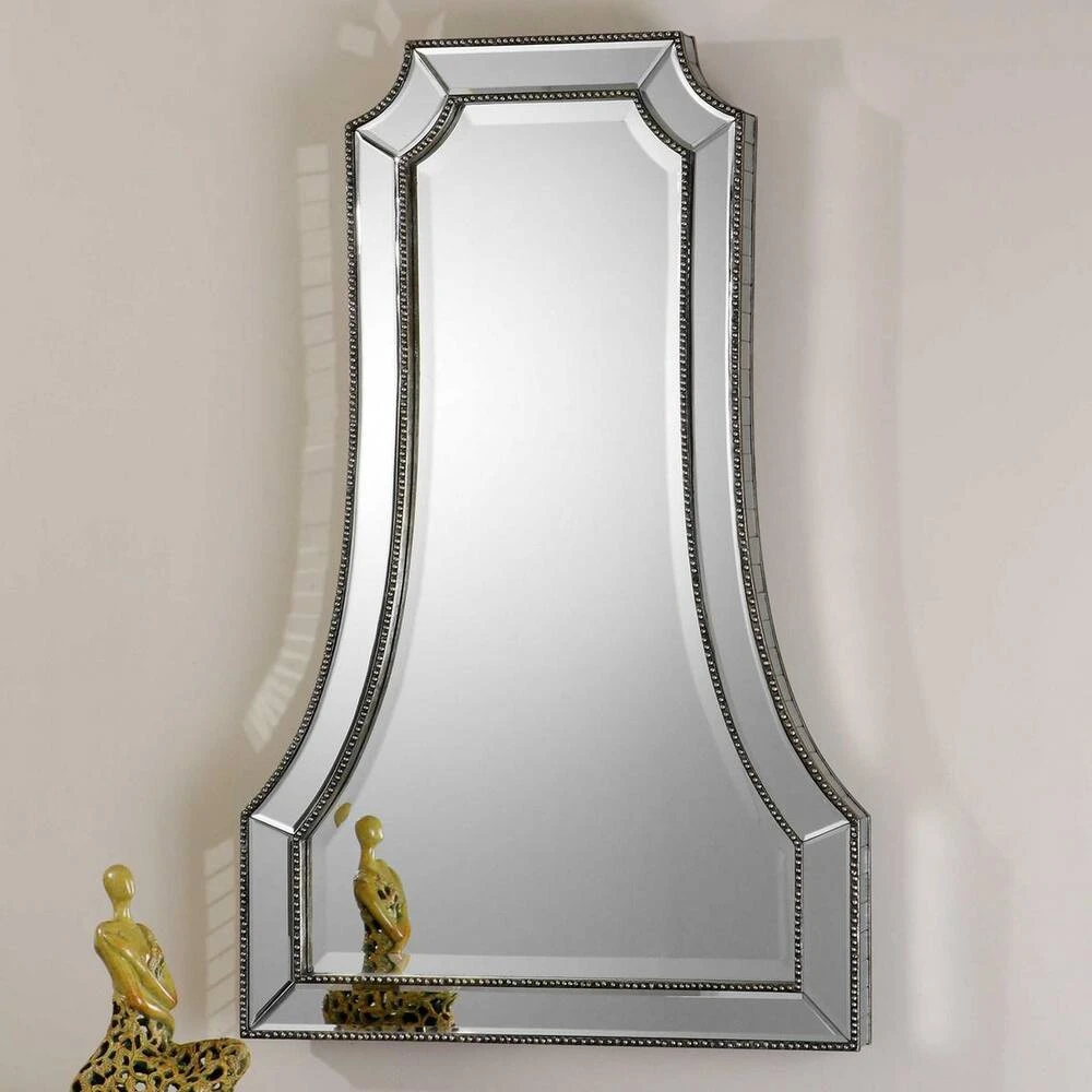 Uttermost Company Cattaneo 40-1/4 x 26-1/4 in. Mirror in Silver 2 Uttermost Company Cattaneo 40-1/4 x 26-1/4 in. Mirror in Silver - Image 2