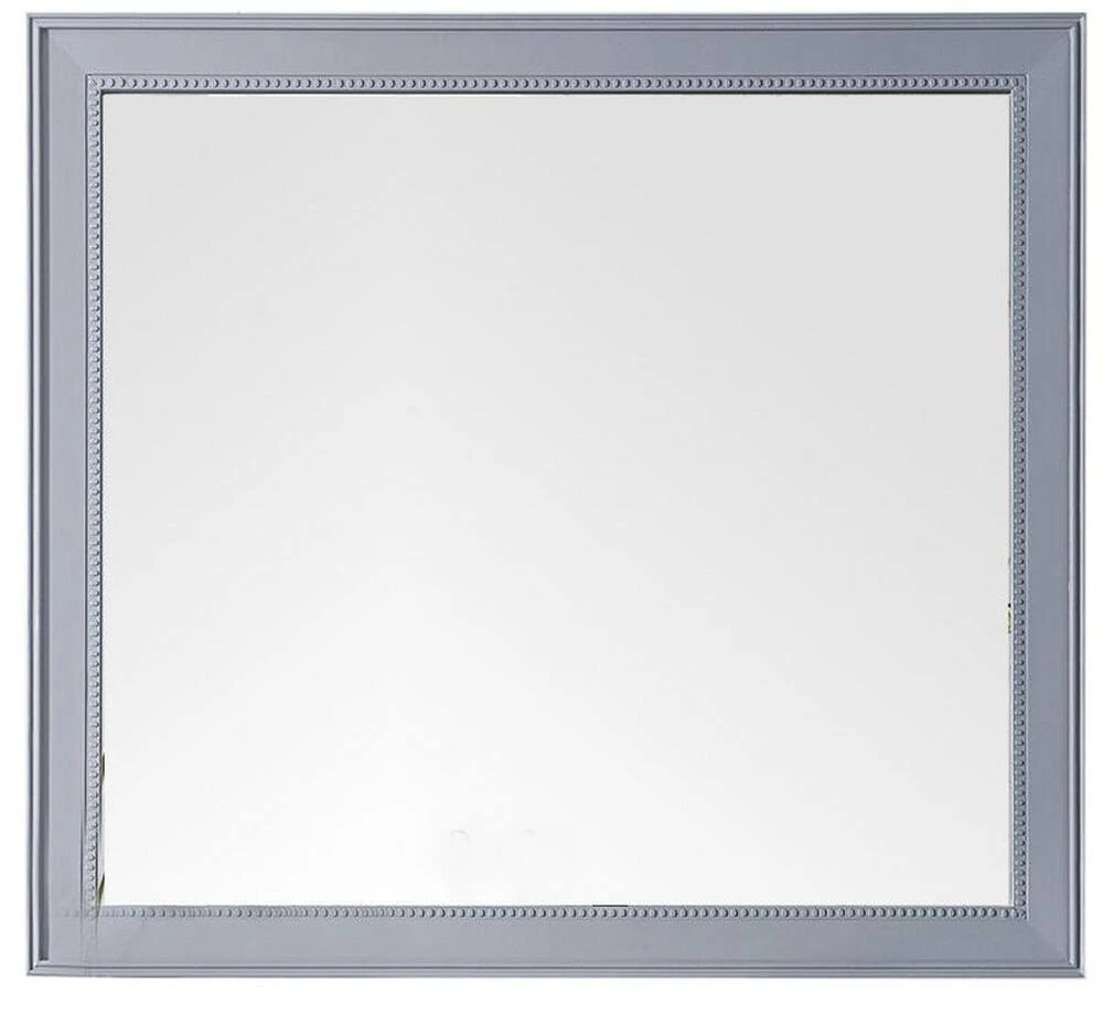 James Martin Vanities Bristol 44 in. Rectangular Mirror, Silver Gray 2 James Martin Vanities Bristol 44 in. Rectangular Mirror, Silver Gray - Image 2