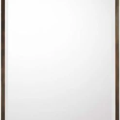 Capital Lighting 26 in. Metal Mirror in Burnished Bronze