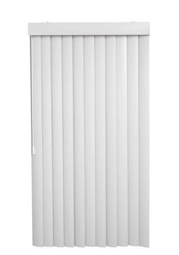 Lotus & Windoware, Inc. 58-1/2 in. PVC Vertical Blind in White 1 Lotus & Windoware, Inc. 58-1/2 in. PVC Vertical Blind in White