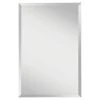 Feiss Infinity 36 x 24 in. Frameless Rectangle Mirror in Clear