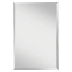 Feiss Infinity 36 x 24 in. Frameless Rectangle Mirror in Clear