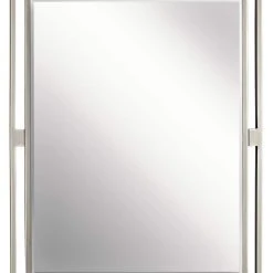 Kichler Lighting Hendrik 30 x 24 in. Rectangle Mirror in Brushed Nickel