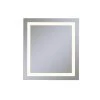 Robern Vitality 36 x 40 in. 2700K Anodized Aluminum Frameless Rectangle Mirror with Light Inset