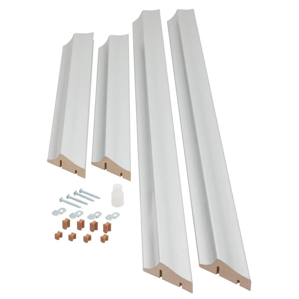 American Pride Professional 36 x 36 in. Overlay MDF Mirror Frame Kit in White 1 American Pride Professional 36 x 36 in. Overlay MDF Mirror Frame Kit in White