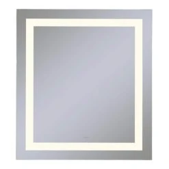 Robern Vitality 30 x 40 in. 2700K Anodized Aluminum Frameless Rectangle Mirror with Light Inset