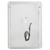 Signature Hardware Winnberg 32 in. Rectangular Lighted Mirror with Tunable LED in Silver