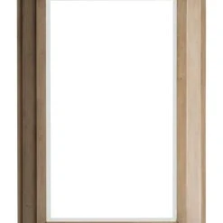 James Martin Vanities Portland 28 in. Rectangular Mirror, White Washed Walnut