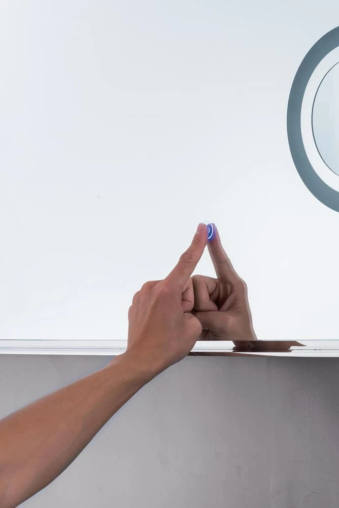 James Martin Vanities 70 x 42 in. Rectangular Framed Mirror in Nickel Plated 5 James Martin Vanities 70 x 42 in. Rectangular Framed Mirror in Nickel Plated - Image 5