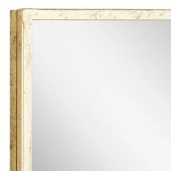 Signature Hardware Dampier 24 in. Rectangle Vanity Mirror in Gold Leaf -Lotus & Windoware, Inc. Shop Query 422