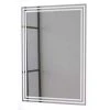 Signature Hardware Harrington 20 in. Rectangular Lighted Mirror with Tunable LED in Silver