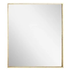 Signature Hardware Carpini 31 in. Square Vanity Mirror in Gold Leaf -Lotus & Windoware, Inc. Shop Query 435