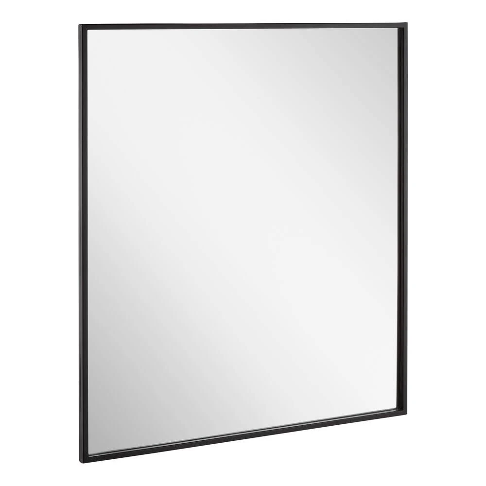 Signature Hardware Carpini 31 in. Square Vanity Mirror in Black Powder Coat 5 Signature Hardware Carpini 31 in. Square Vanity Mirror in Black Powder Coat - Image 5