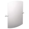 Moen Flara™ 37-3/4 x 30 x 3-3/16 in. Rectangular Flat Edge Tilting Mirror in Chrome