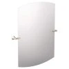 Moen Flara™ 37-3/4 x 30 x 3-3/16 in. Rectangular Flat Edge Tilting Mirror in Polished Nickel