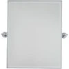 Minka Lavery 30 x 24 in. Rectangle Pivoting Mirror in Polished Chrome