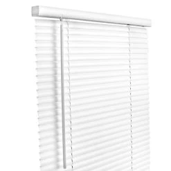 Lotus & Windoware, Inc. MLX 29 x 60 x 1 in. Vinyl Horizontal Cordless Mini Blind in White