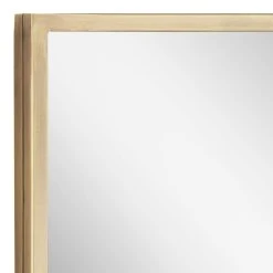 Signature Hardware Dampier 24 in. Rectangle Vanity Mirror in Antique Brass -Lotus & Windoware, Inc. Shop Query 521
