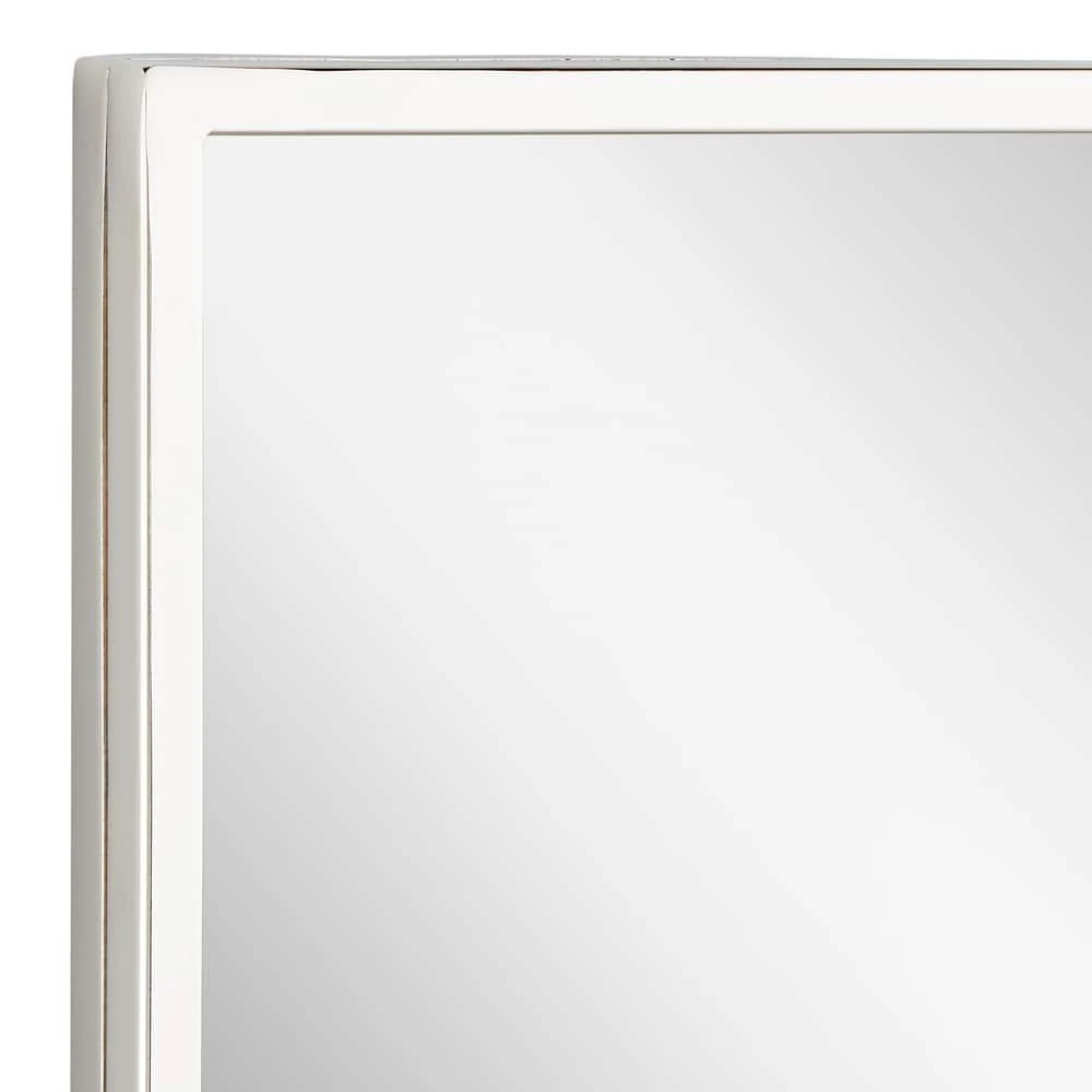 Signature Hardware Dampier 24 in. Rectangle Vanity Mirror in Nickel 5 Signature Hardware Dampier 24 in. Rectangle Vanity Mirror in Nickel - Image 5