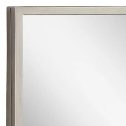Signature Hardware Dampier 24 in. Rectangle Vanity Mirror in Antique Pewter -Lotus & Windoware, Inc. Shop Query 530