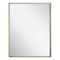 Signature Hardware Dampier 24 in. Rectangle Vanity Mirror in Antique Pewter -Lotus & Windoware, Inc. Shop Query 532