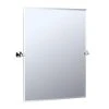 Gatco 31-1/2 x 23-1/2 in. Jewel Rectangular Mirror in Polished Chrome