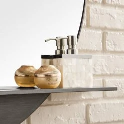 James Martin Vanities 39-3/8 in. Round Mirror in Modern Iron 8 James Martin Vanities 39-3/8 in. Round Mirror in Modern Iron -Lotus & Windoware, Inc. Shop Query 548