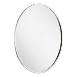 Signature Hardware Amyr 24 in. Oval Vanity Mirror in Nickel 9 Signature Hardware Amyr 24 in. Oval Vanity Mirror in Nickel -Lotus & Windoware, Inc. Shop Query 576