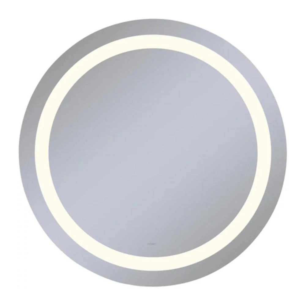 Robern Vitality 30 in. 2700K Anodized Aluminum Frameless Round Mirror with Light Inset 1 Robern Vitality 30 in. 2700K Anodized Aluminum Frameless Round Mirror with Light Inset