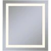 Robern Vitality 24 x 30 in. 4000K Anodized Aluminum Frameless Rectangle Mirror with Light Inset