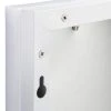 Signature Hardware Fleming 32 in. Rectangular Lighted Mirror with Tunable LED in Silver
