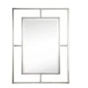 James Martin Vanities 30 in. Rectangular Mirror in Brushed Nickel