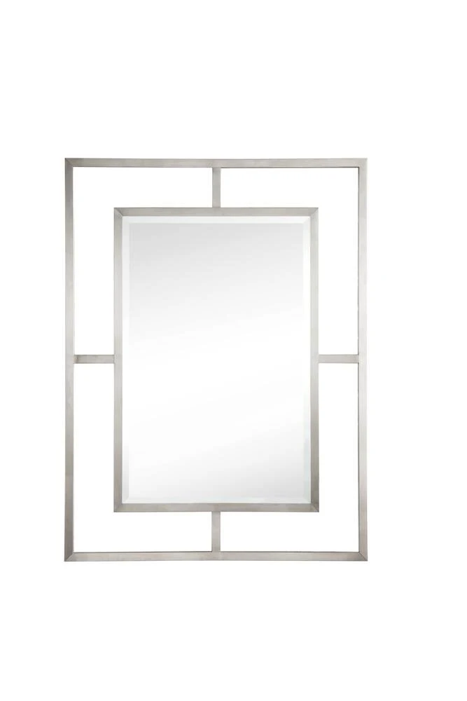James Martin Vanities 30 in. Rectangular Mirror in Brushed Nickel 1 James Martin Vanities 30 in. Rectangular Mirror in Brushed Nickel