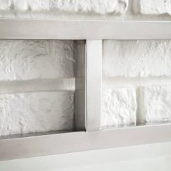 James Martin Vanities 30 in. Rectangular Mirror in Brushed Nickel 8 James Martin Vanities 30 in. Rectangular Mirror in Brushed Nickel -Lotus & Windoware, Inc. Shop Query 606