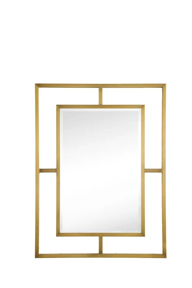 James Martin Vanities 30 in. Rectangular Mirror in Radiant Gold 1 James Martin Vanities 30 in. Rectangular Mirror in Radiant Gold